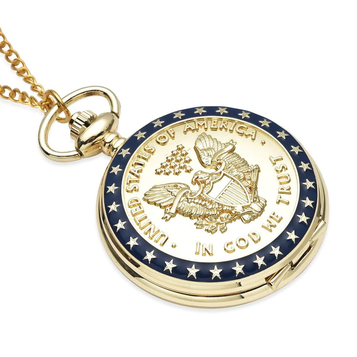 Shop LC Strada Japanese Movement Golden American Eagle Coin