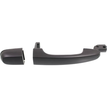 Replacement REPK491337 Exterior Door Handle Compatible with 2005-2010 Kia Sportage Rear, Right Passenger Smooth Black