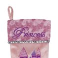 thumbnail image 4 of Northlight Bas de Noël Pailleté Rose et Violet 20 Pouces Princess, 4 of 6