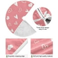 thumbnail image 2 of GZHJMY Valentine's&nbsp;Day Love Heart&nbsp;Tree&nbsp;Skirt, Double&nbsp;Layers Xmas Tree Skirts for Valentine's&nbsp;Day, Holiday Party Indoor Outdoor Home Office Ornaments, 36", 2 of 6