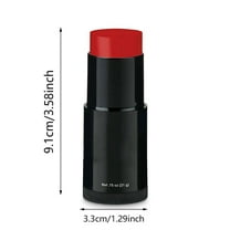 Sokhug Halloween Skeleton Face Paint Stick Creamy Body & Face Use Vibrant Color Smudge-proof for Costume/Party Dramatic Makeup