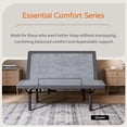 thumbnail image 5 of ESHINE Queen Adjustable Bed Frame, with Massage, Wireless Remote, USB, Under Bed Night Light, Head and Foot Incline, 3100 Series, 5 of 8