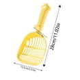thumbnail image 2 of Cat Litter Scoop, Long Handle Design, Lightweight Plastic, Fine Sifting Holes, 2 of 4