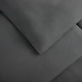 thumbnail image 3 of Serta Simply Clean 3-Piece Contemporary Solid Print Comforter Sets, 3 of 11
