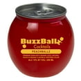 thumbnail image 6 of BuzzBallz Cocktails Peachballz, 200 mL Can, ABV 15%, 6 of 7
