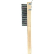 Gam Bw01411 Stainless Steel Wire Scratch Brush With Beveled Scraper