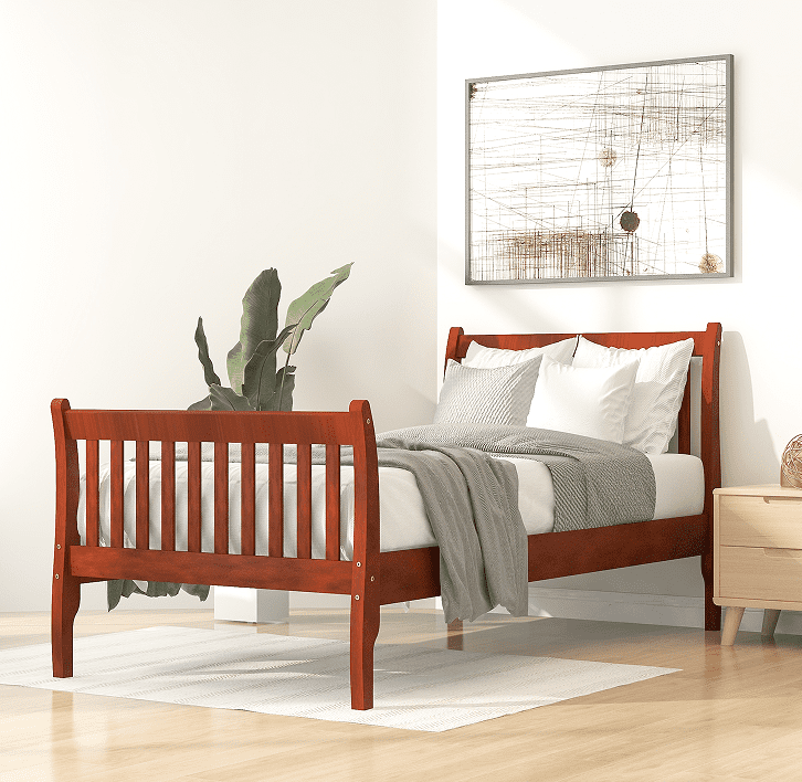 Uhomepro Twin Bed Frame For Kids, What Size Headboard For A Twin Xl Bed In Cms2022