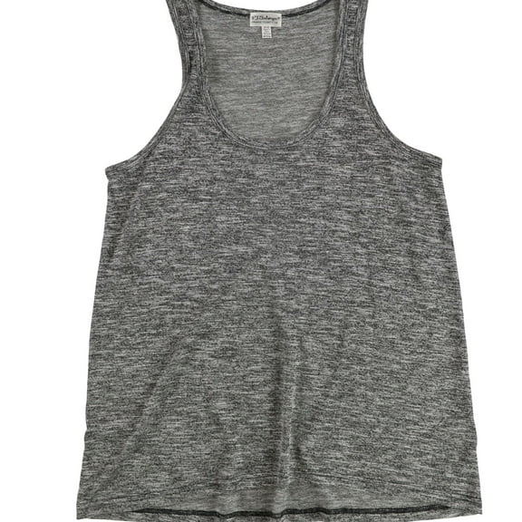P.J. Salvage Womens Heathered Pajama Sleep Tank Top, Grey, Medium
