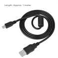 thumbnail image 1 of USB 2.0 Black USB Cable, USB Data Cable, Durable 1 Meter For  Camera  Single Lens Camera, 1 of 7