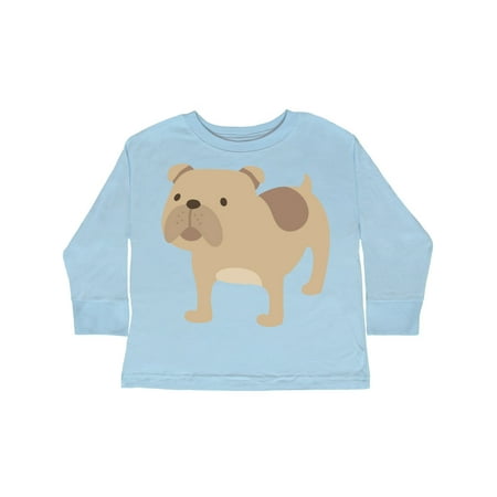 

Inktastic Bulldog Gift Toddler Boy or Toddler Girl Long Sleeve T-Shirt
