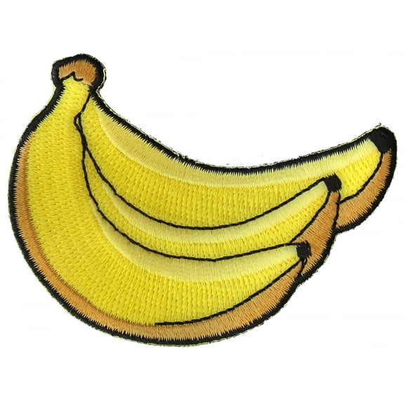 Bananas Funny Iron on Patch