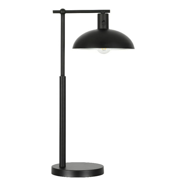 Henn&Hart 12.5"W Lampe de Table en Métal Finition Bronze Noirci