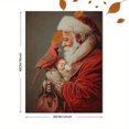 thumbnail image 3 of Santa Claus Baby Cardinal Canvas Wall Art 15.75x11.81 Inches, 3 of 8