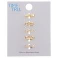 thumbnail image 3 of Time and Tru Delicate Gold-Tone Stacking Rings Set, 7-Pack, 3 of 3
