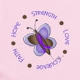 thumbnail image 2 of CafePress - Hope Courage Butterfly 2 EC Infant Bodysuit - Baby Light Bodysuit, Size Newborn - 24 Months, 2 of 4