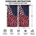 thumbnail image 2 of Blackout Kids Curtains,Leopard Print Childrens Insulated Curtains Set Of 2,Bedroom Essentials,Toddler Room Decor 42"x84"(106x213cm), 2 of 4