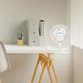 thumbnail image 6 of Hurricane Classic 6" Clip Fan & Classic 16” Oscillating Wall Mounted Fan, White, 6 of 12