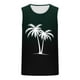 thumbnail image 3 of Camiseta sin mangas de cuello redondo para hombre, moda informal de verano, chaleco holgado, estampado deportivo, camiseta sin mangas de cuello redondo, blusa de poliéster para hombre, 3 of 3