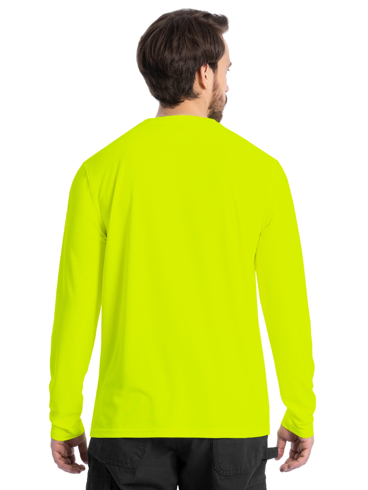 Wrangler Workwear Men's Long Sleeve Performance Work Pocket T-Shirt, Size S-5XL & LT-4XLT