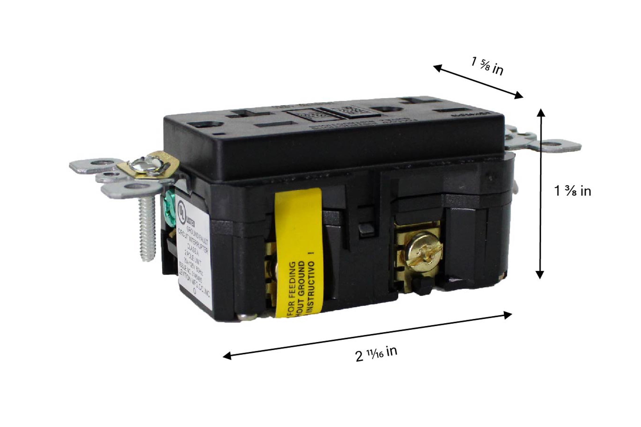 Generac - OUTLET 20A 120V GFCI GF20BK