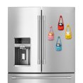 thumbnail image 4 of Cat Fridge Magnet Vivid Look Rich Color Optional Cute Hanging Bag Cat PVC Decorative Craft Model Animal Figurine Refrigerator Phone Case Decor Household Supplies, 4 of 7