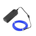 thumbnail image 1 of Naiovety Cuerda luminosa flexible resistente al agua con controlador USB Tubo de LED intermitente constante/rápido de 9 pies Iluminación y accesorios azul 9ft, 1 of 6
