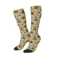 thumbnail image 2 of Daiia Sports Socks Cute Sunflowers Printed Novelty Crew Socks for Men Women Knee High Socks Cotton Socks Soft & Breathable Support Unisex Socks, 2 of 9