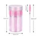 thumbnail image 2 of Varitas de rímel Rewera con contenedor, cepillo desechable para pestañas y cejas, para extensiones de pestañas de maquillaje, color rosa, 100 unidades, 2 of 5