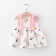 thumbnail image 2 of Fesfesfes Toddler Dress Baby Girls Little Dress Summer Sweet Dress Flower Suspended Dress Lace Princess Dress Clearance Under 10$, 2 of 9
