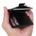 thumbnail image 6 of Father's Day Saving Mabella Bifold Slim Genuine Leather Wallet RFID Blocking Anti Theft Front Pocket Money Clip, Father's Day Gift for Men, 6 of 7