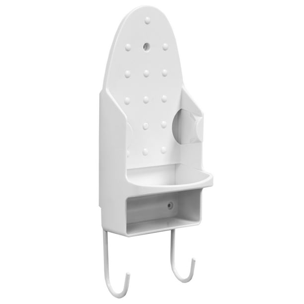 Wall Mount Ironing Board with BuiltIn Accessory Hooks, White Walmart