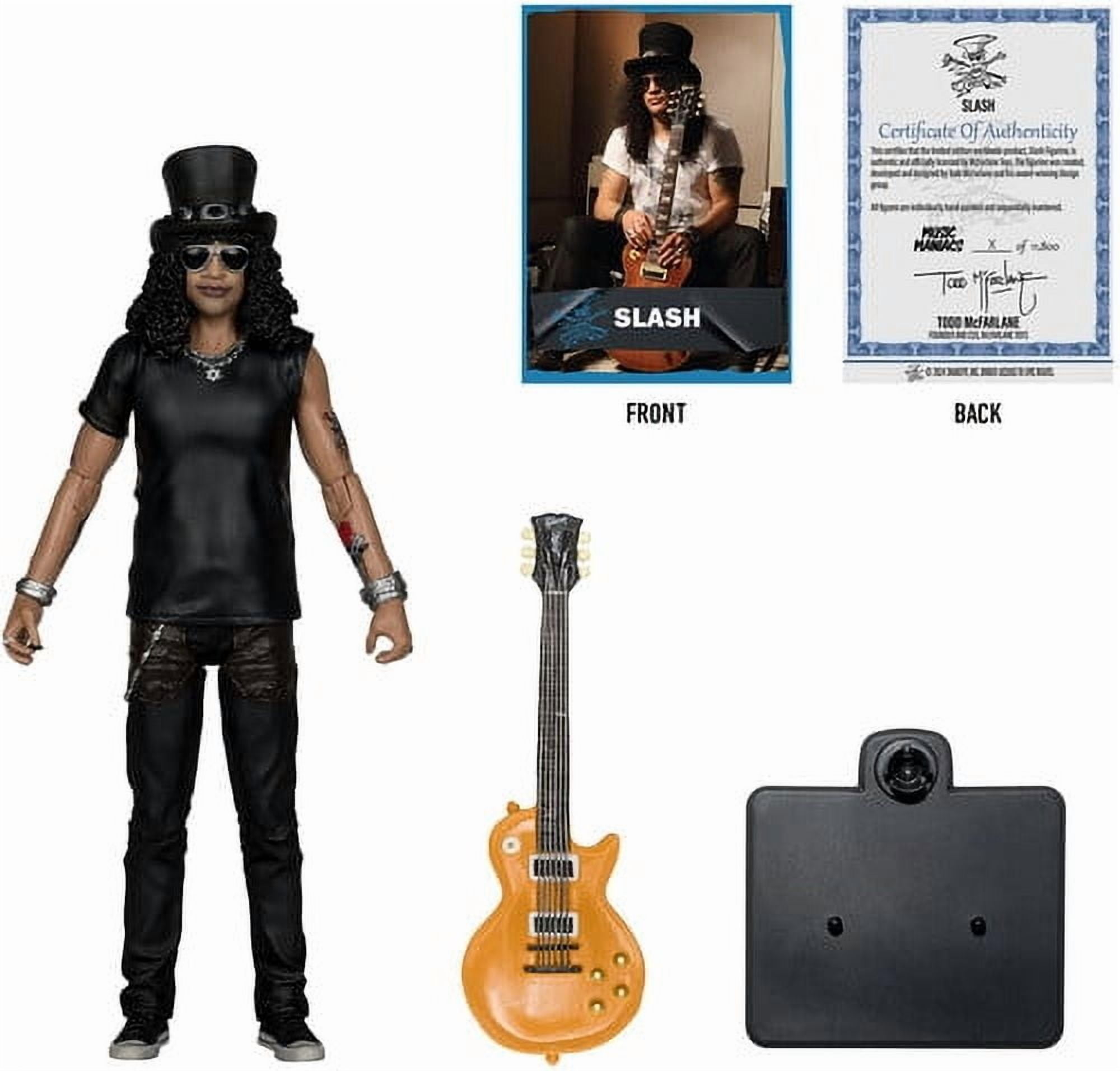 Slash フィギュア McFarlane Toys Slash (Music Maniacs: Rock) 6