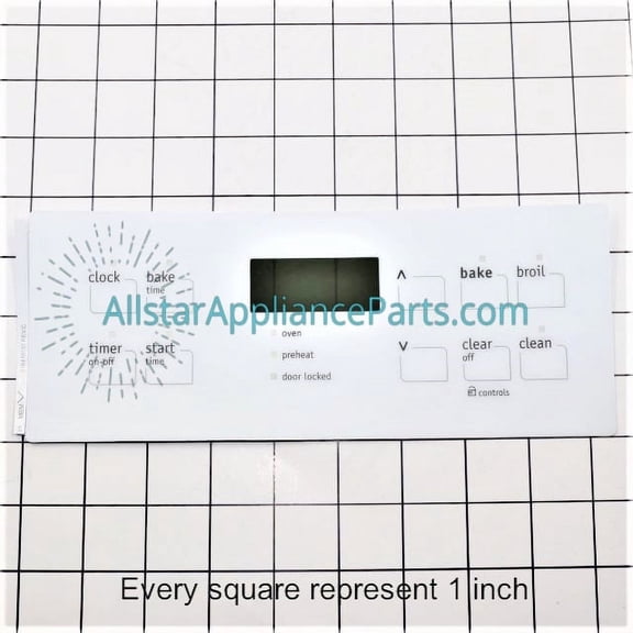 Frigidaire Range/Stove/Oven Overlay 316419137