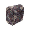 thumbnail image 1 of Abstract Stand Mixer Cover, Modern Geometric Triangles Stripes Dots Repetitive Illustration, Kitchen Appliance Organizer Bag Cover with Pockets, 5 Quarts, Brown and Multicolor, by Ambesonne, 1 of 4