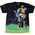 thumbnail image 2 of Jimi Hendrix- Jimi Shrooms Mens Tie Dye T Shirt, 2 of 3