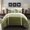 Green, variant on Chic Home Chloe 3 Piece Comforter Set Ultra Plush Micro Mink Sherpa Lined Bedding Decorative Pillow Shams Included Queen Black