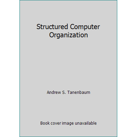 Pre-Owned Structured Computer Organization (Paperback) 9332571244 9789332571242
