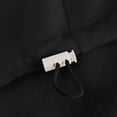 thumbnail image 5 of Ashirexll Hoodies for Women, Half Zipper Sweatshirts Long Sleeve Cropped Hoodie Winter Warm Pullover Tops with Pockets Black XXL, 5 of 7