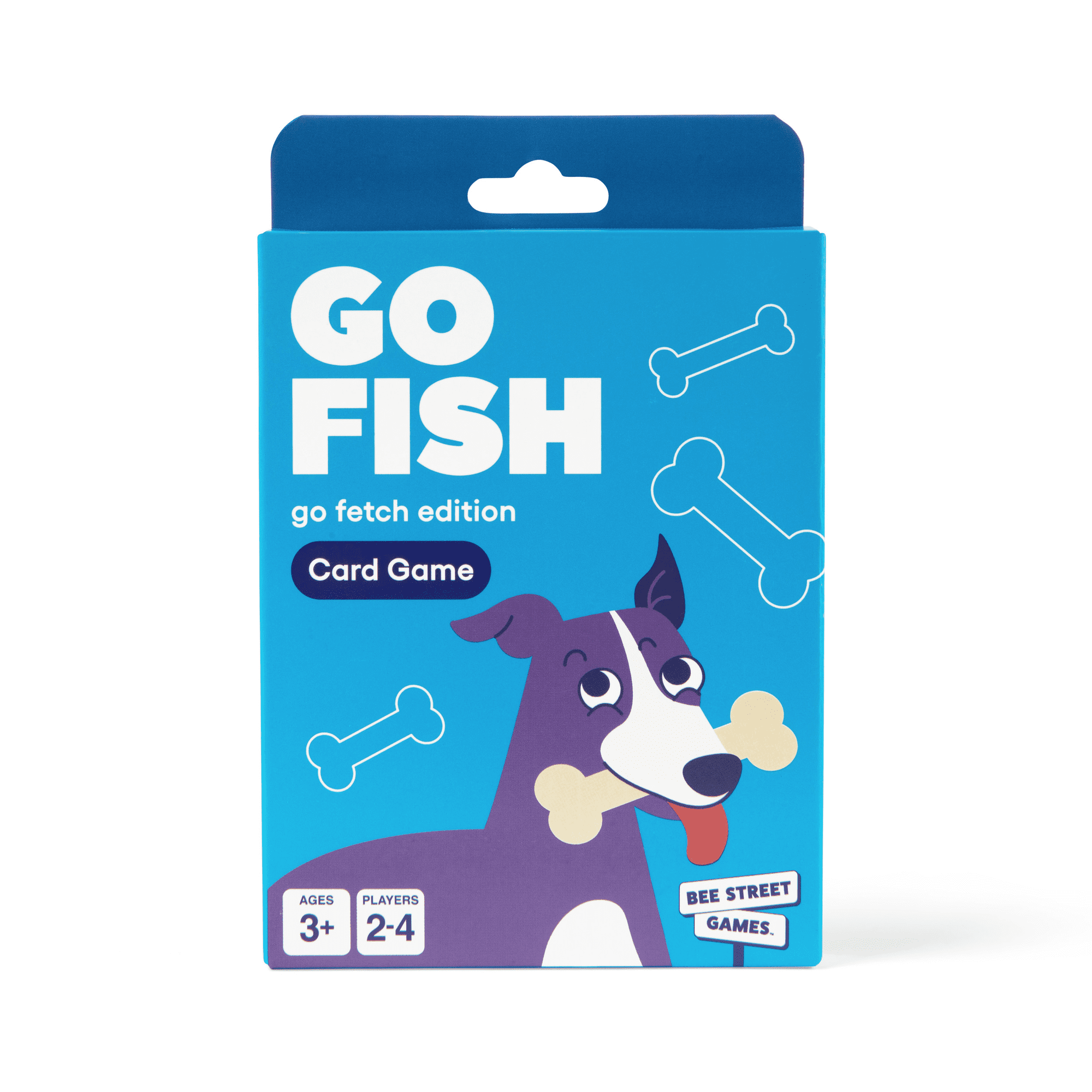 Go Fish, The Go Fetch Edition from Bee Street Games, Classic Family Games Reimagined with Playful Silly Themes, Includes 36 Jumbo Paying Cards