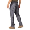 thumbnail image 2 of liyiyiyia Fleece Lined Pants Men Cargo Hiking Work Warm Pants Ripstop Outdoor Winter Pants with Multi Pockets, 2 of 7