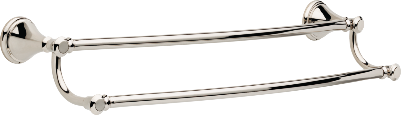 Delta Cassidy 24" Double Towel Bar, Polished Nickel - Walmart.com