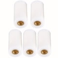 thumbnail image 5 of fankhu 5pcs Billiard Stick Head Screw-On 12mm Billiard Rod Ends Replacement Snooker Stick Heads Durable with 5 Ferrules Pool Sports Accessories, 5 of 8