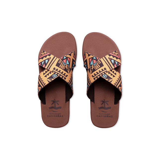 Sandalia Caribeña Caleta Color Jaguar Talla 27 Sandalias Caribeñas Sandalias