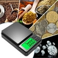 thumbnail image 4 of Báscula digital 1000 g 0.01 g Báscula de cocina Báscula para joyería Báscula portátil para café hierbas oro y gemas, 4 of 7