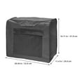 thumbnail image 2 of LOLIPPYY Power Generator Cover Dustproof and Weather Resistant Black Material 1Pcs, 2 of 5