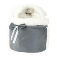 thumbnail image 2 of Mochila para perros y gatos pequeños jinwen bolsa colgante para el pecho para viajes y senderismo S, 2 of 8