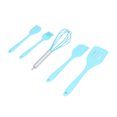 thumbnail image 4 of Juego de utensilios de cocina, 5 piezas de utensilios de cocina de silicona, juego de utensilios de cocina, juego de utensilios de silicona, calidad inigualable, 4 of 13
