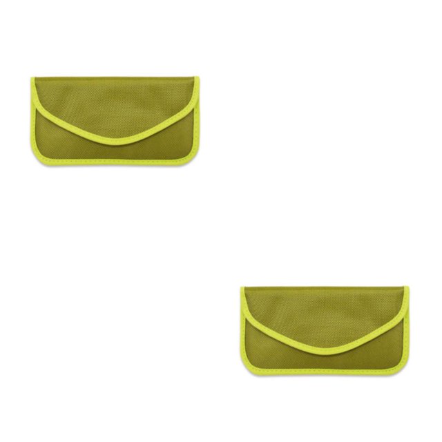 Seitruly Bolsa protectora de tela antimagnética para señales de llave de coche, bolsa de almacenamiento antiradiación para mujeres Type1 NO1