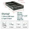 thumbnail image 3 of Kastar SSL-JVC70 LTD2 USB Battery Charger Replacement for JVC GY-HMQ10, GY-HMQ10E, GY-HM200, GY-HM200U, GY-HM200HW, GY-HM200SP, GY-HM200SP SPORTS, GY-HM250 GY-HM250SP Camera, 3 of 4