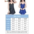 thumbnail image 2 of Spencer Women's Satin Nightgown Sexy Spaghetti Strap Lingerie Sleepwear Robe Pajamas Nightwear, 2 of 6